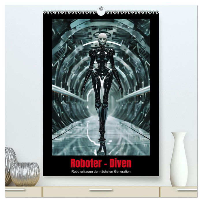 Roboter - Diven (CALVENDO Premium Wandkalender 2026)