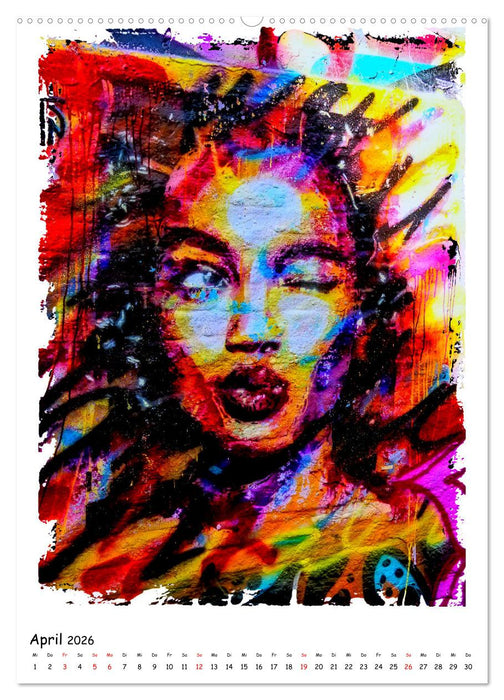 Street Art in Gent (CALVENDO Wandkalender 2026)