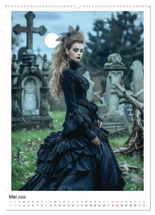Gothic coole Momente (CALVENDO Premium Wandkalender 2026)