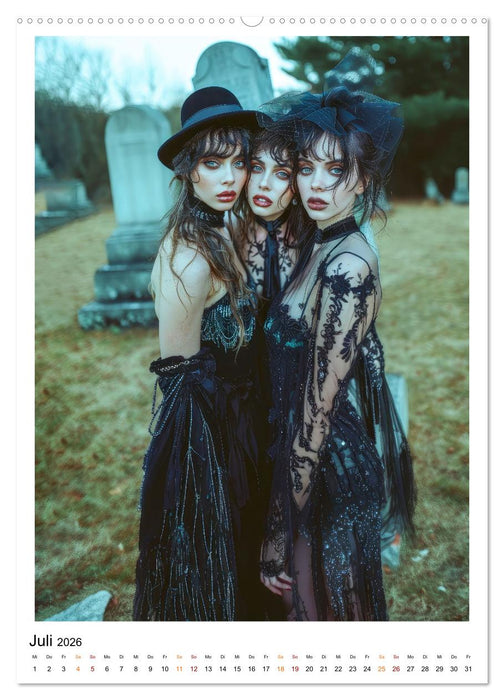 Gothic coole Momente (CALVENDO Premium Wandkalender 2026)