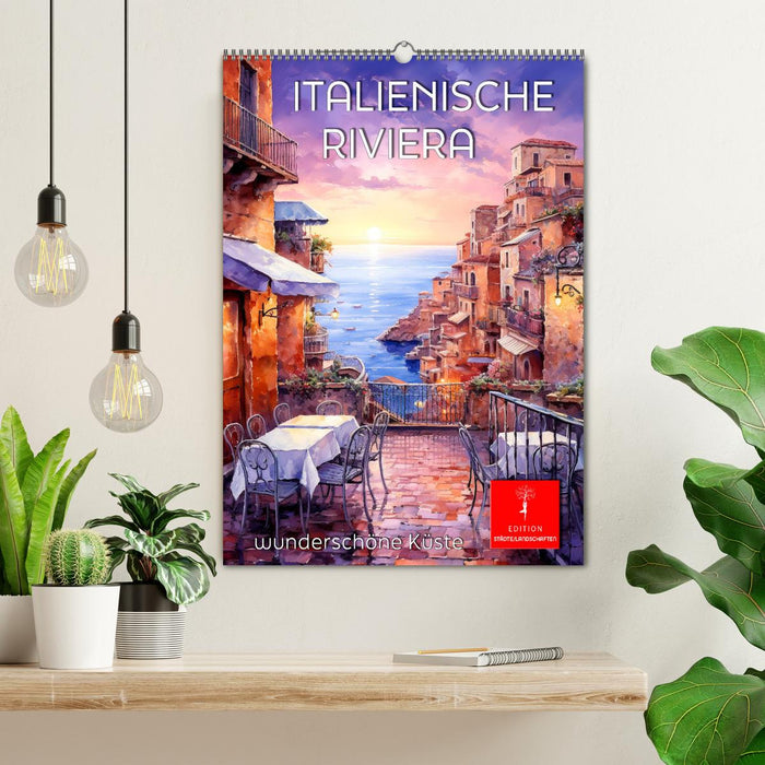 Italienische Riviera - wunderschöne Küste (CALVENDO Wandkalender 2026)