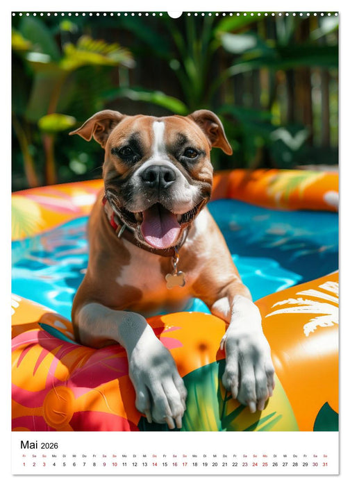 Hunde haben Spaß (CALVENDO Wandkalender 2026)