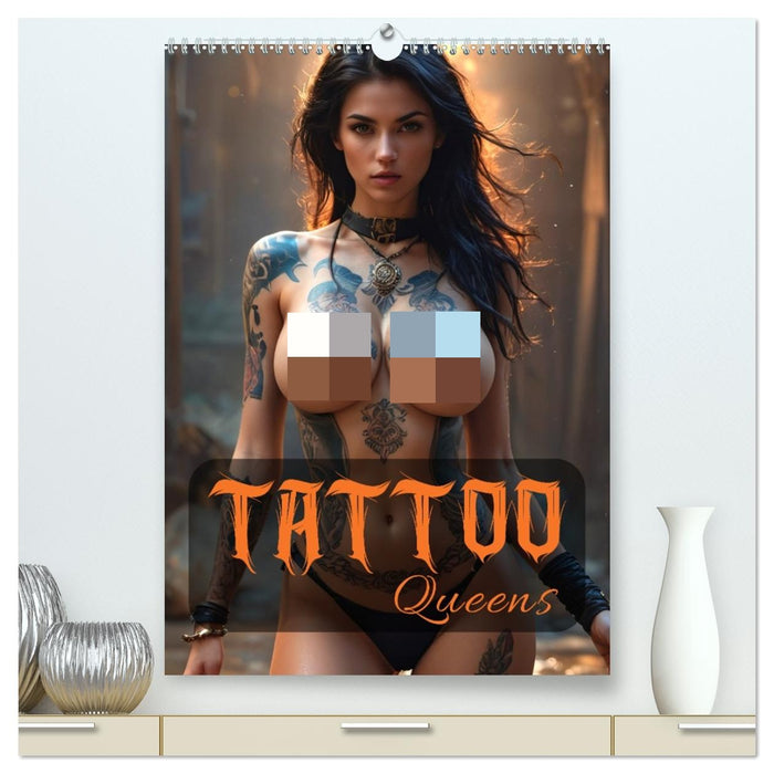 Tattoo Queens (CALVENDO Premium Wandkalender 2026)
