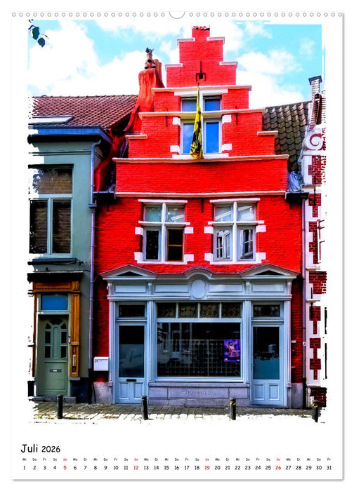 Gent Flanderns Perle (CALVENDO Premium Wandkalender 2026)