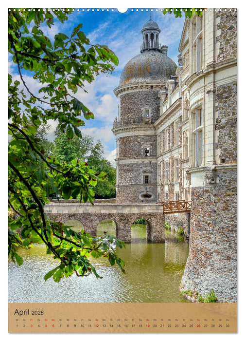 Die Schlösser im Loiretal (CALVENDO Wandkalender 2026)