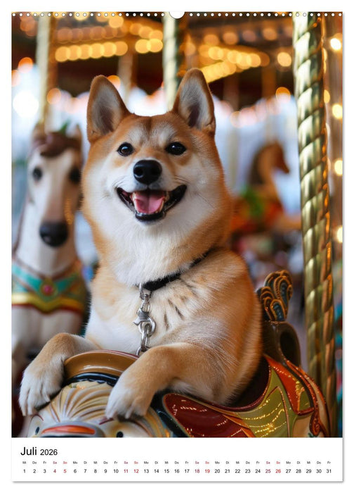 Hunde haben Spaß (CALVENDO Premium Wandkalender 2026)