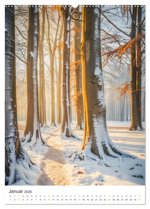 Mystische Pfade (CALVENDO Premium Wandkalender 2026)