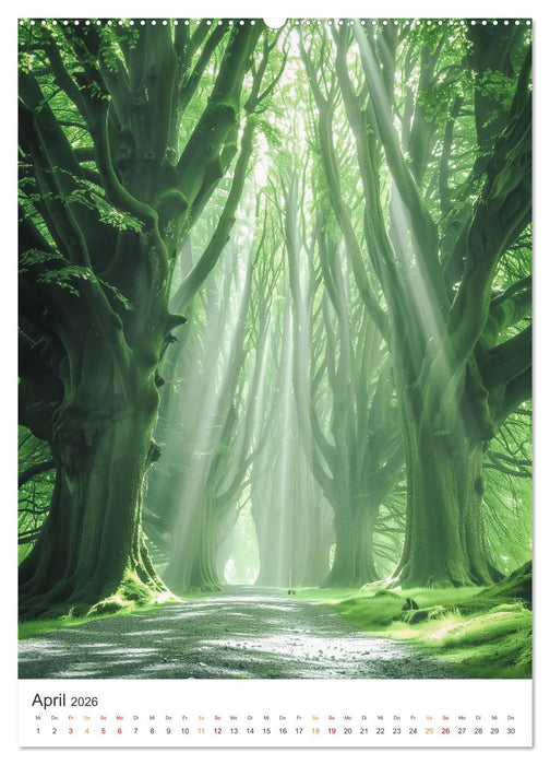 Mystische Pfade (CALVENDO Premium Wandkalender 2026)