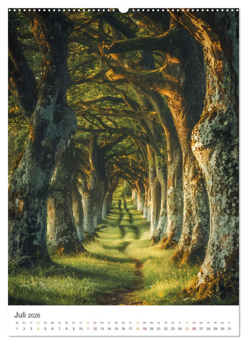 Mystische Pfade (CALVENDO Premium Wandkalender 2026)