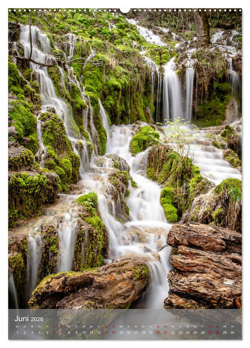 Bad Urach Wasserfälle (CALVENDO Wandkalender 2026)