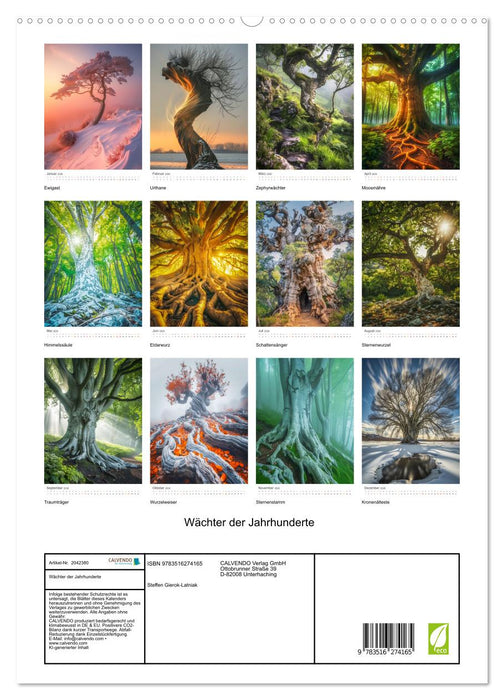 Wächter der Jahrhunderte (CALVENDO Premium Wandkalender 2026)