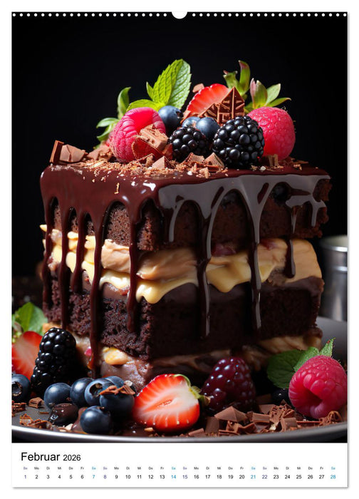 Süße Versuchungen (CALVENDO Wandkalender 2026)