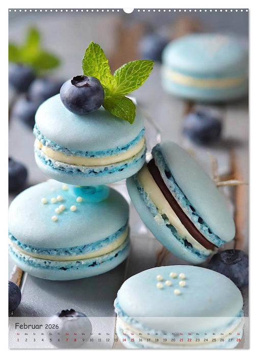 Gaumenzauber - Erlesene süße Köstlichkeiten aus Frankreich (CALVENDO Premium Wandkalender 2026)