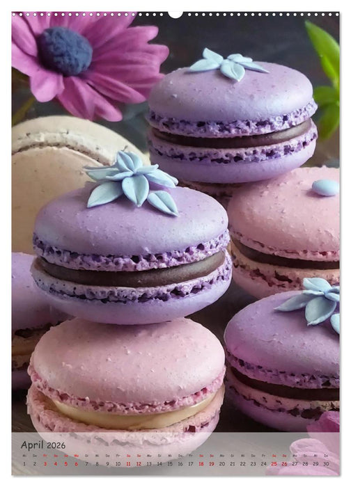 Gaumenzauber - Erlesene süße Köstlichkeiten aus Frankreich (CALVENDO Premium Wandkalender 2026)
