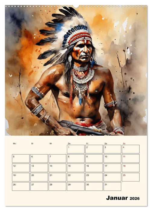 Indianische Kultur (CALVENDO Wandkalender 2026)