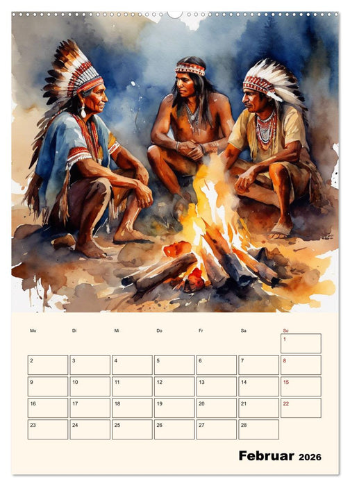 Indianische Kultur (CALVENDO Wandkalender 2026)