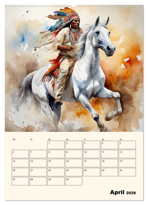 Indianische Kultur (CALVENDO Wandkalender 2026)