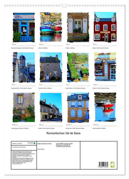 Romantisches Val de Saire (CALVENDO Wandkalender 2026)