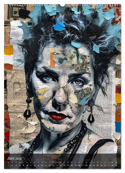 Plakatwand-Porträts (CALVENDO Premium Wandkalender 2026)