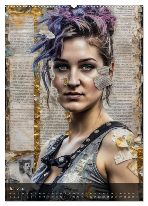 Plakatwand-Porträts (CALVENDO Premium Wandkalender 2026)
