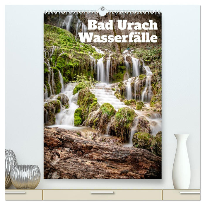 Bad Urach Wasserfälle (CALVENDO Premium Wandkalender 2026)