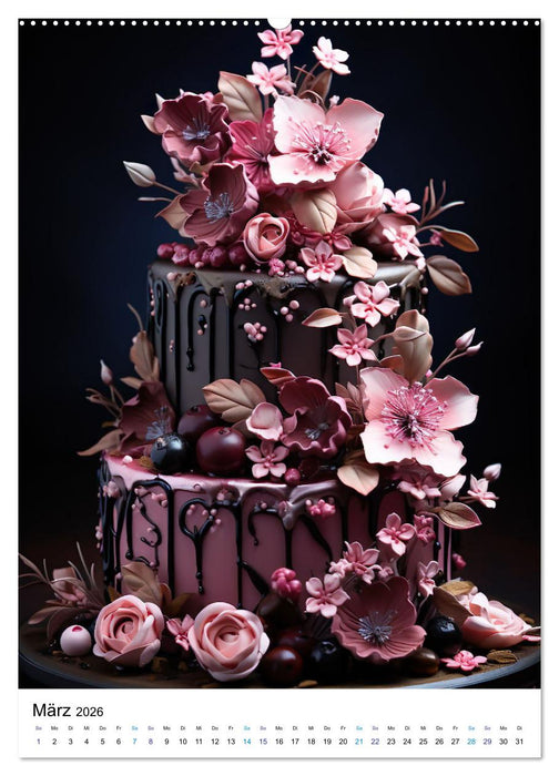 Süße Versuchungen (CALVENDO Premium Wandkalender 2026)