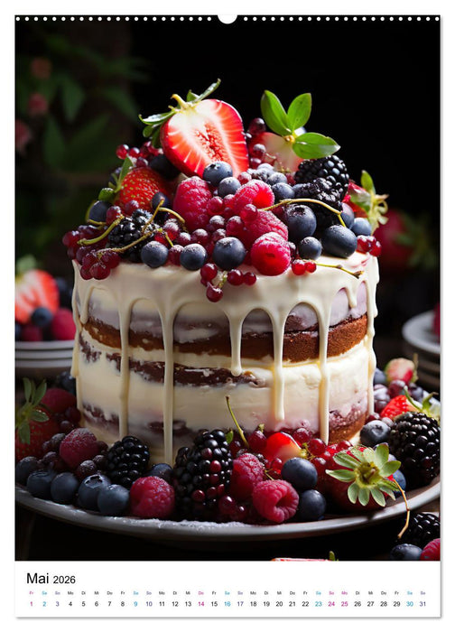Süße Versuchungen (CALVENDO Premium Wandkalender 2026)