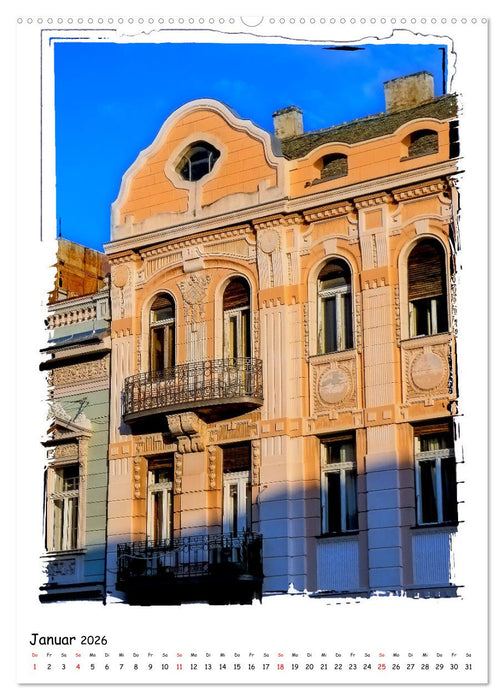 Novi Sad entdecken (CALVENDO Premium Wandkalender 2026)