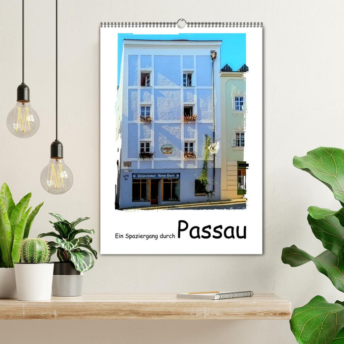 Ein Spaziergang durch Passau (CALVENDO Wandkalender 2026)