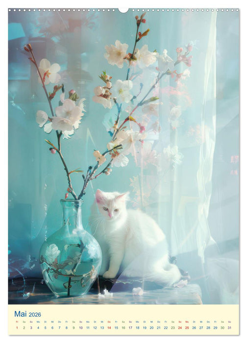 Blumen in zauberhaftem Licht (CALVENDO Premium Wandkalender 2026)