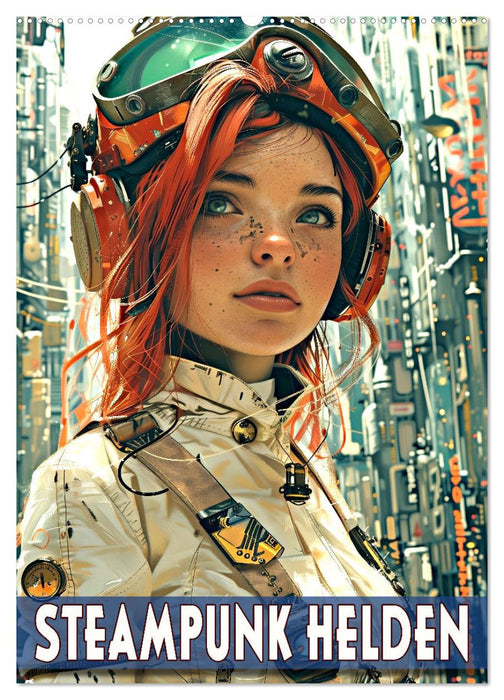 Steampunk Helden (CALVENDO Wandkalender 2026)