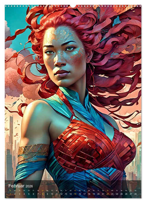 Faszinierende Hexenwelt (CALVENDO Wandkalender 2026)