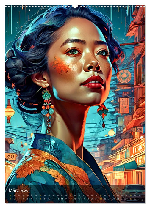 Faszinierende Hexenwelt (CALVENDO Wandkalender 2026)