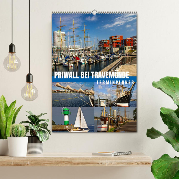 Priwall bei Travemünde – Terminplaner (CALVENDO Wandkalender 2026)