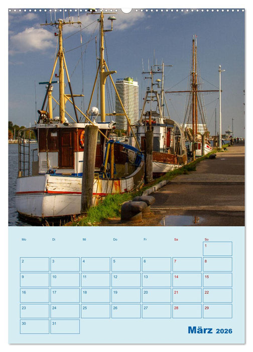Priwall bei Travemünde – Terminplaner (CALVENDO Wandkalender 2026)