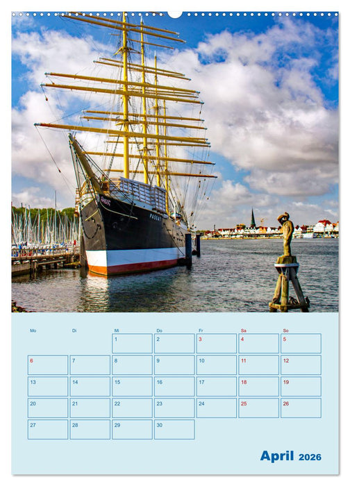 Priwall bei Travemünde – Terminplaner (CALVENDO Wandkalender 2026)