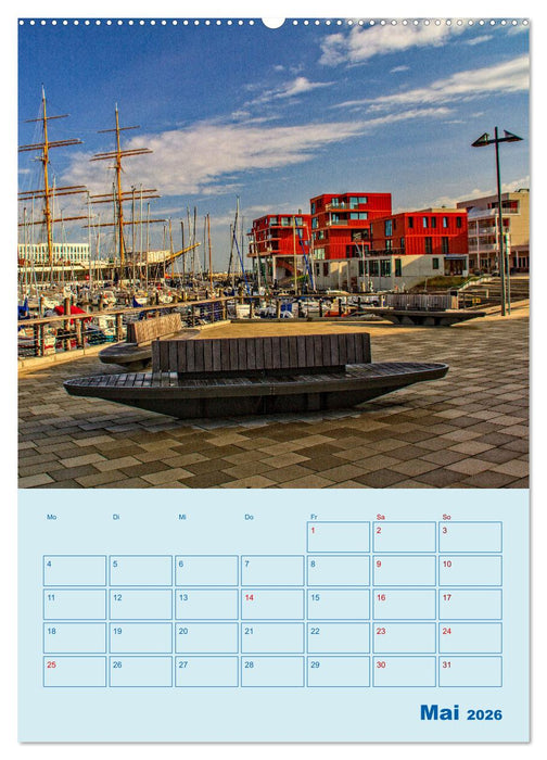 Priwall bei Travemünde – Terminplaner (CALVENDO Wandkalender 2026)