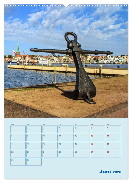 Priwall bei Travemünde – Terminplaner (CALVENDO Wandkalender 2026)