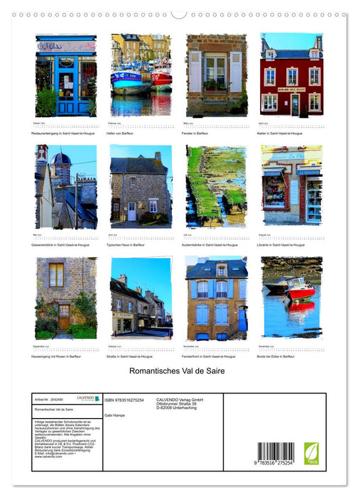 Romantisches Val de Saire (CALVENDO Premium Wandkalender 2026)