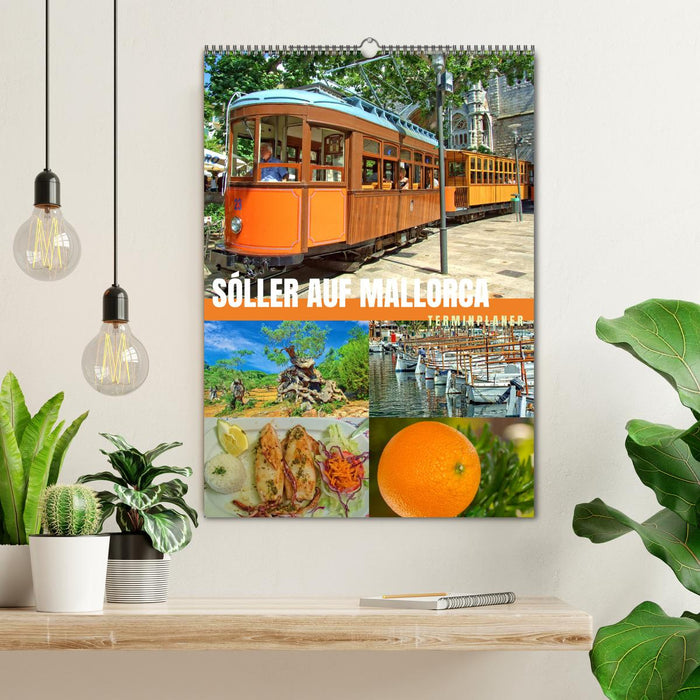 Sóller auf Mallorca – Terminplaner (CALVENDO Wandkalender 2026)