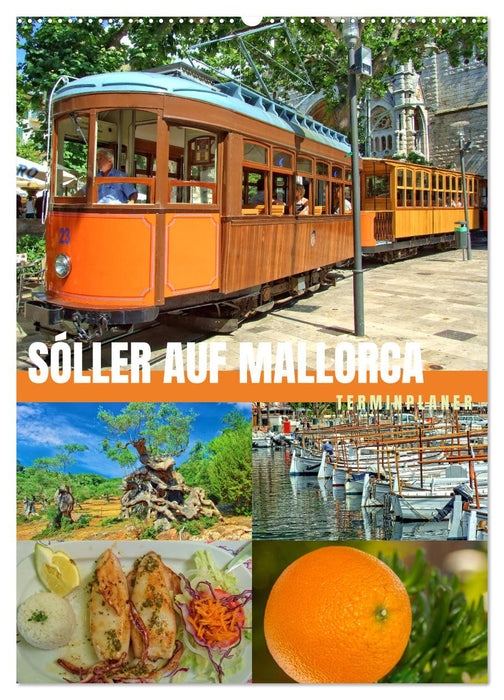 Sóller auf Mallorca – Terminplaner (CALVENDO Wandkalender 2026)