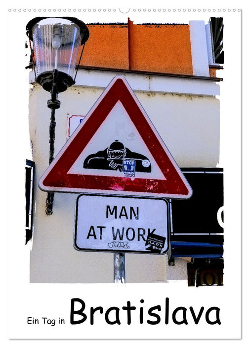 Ein Tag in Bratislava (CALVENDO Wandkalender 2026)