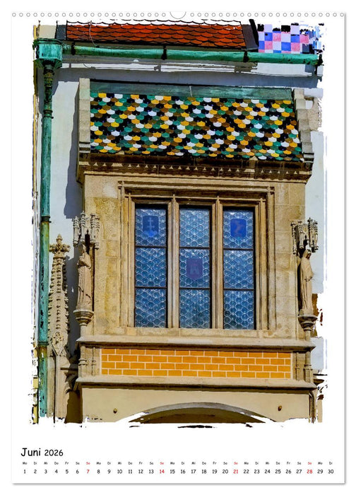 Ein Tag in Bratislava (CALVENDO Wandkalender 2026)