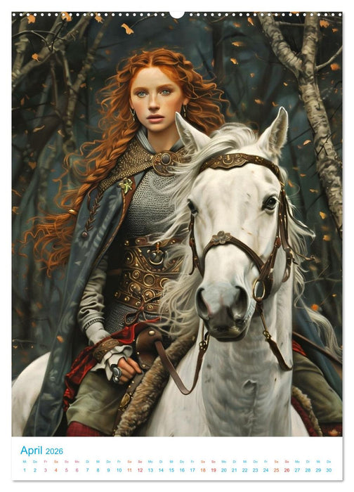 Hexenkunst im Jahreskreis (CALVENDO Premium Wandkalender 2026)