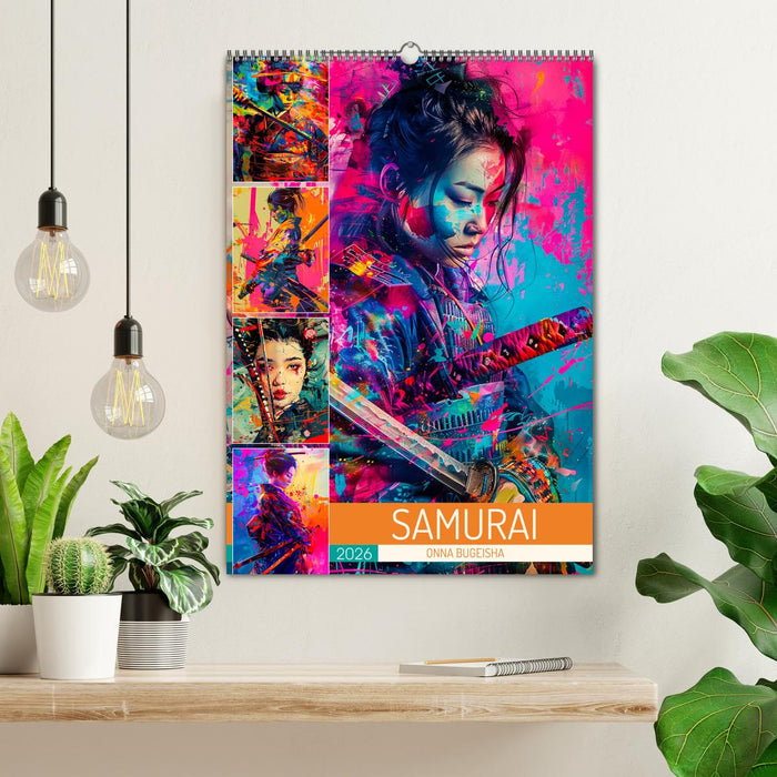 Samurai - Onna Bugeisha (CALVENDO Wandkalender 2026)