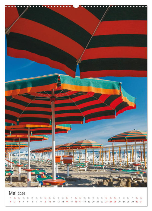 Rimini Die italienische Adriaküste (CALVENDO Wandkalender 2026)