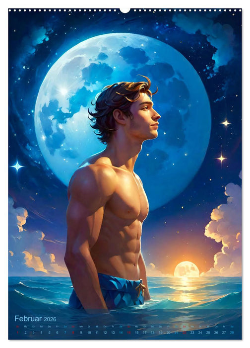 Zwölf Sternzeichen (CALVENDO Premium Wandkalender 2026)