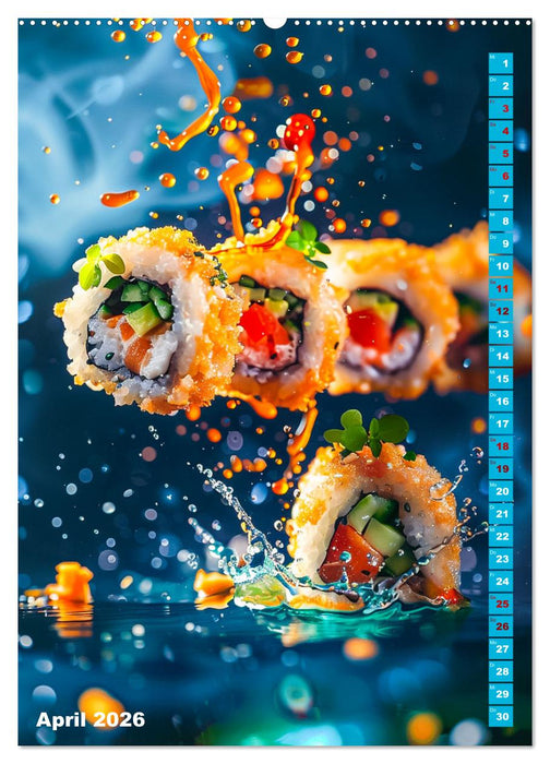 Leckeres Fast Food (CALVENDO Premium Wandkalender 2026)