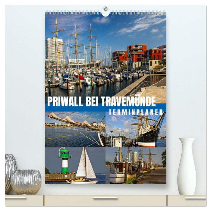Priwall bei Travemünde – Terminplaner (CALVENDO Premium Wandkalender 2026)