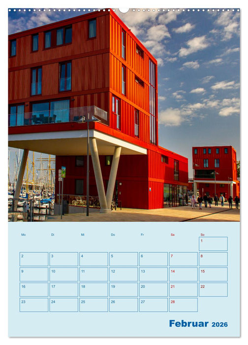 Priwall bei Travemünde – Terminplaner (CALVENDO Premium Wandkalender 2026)